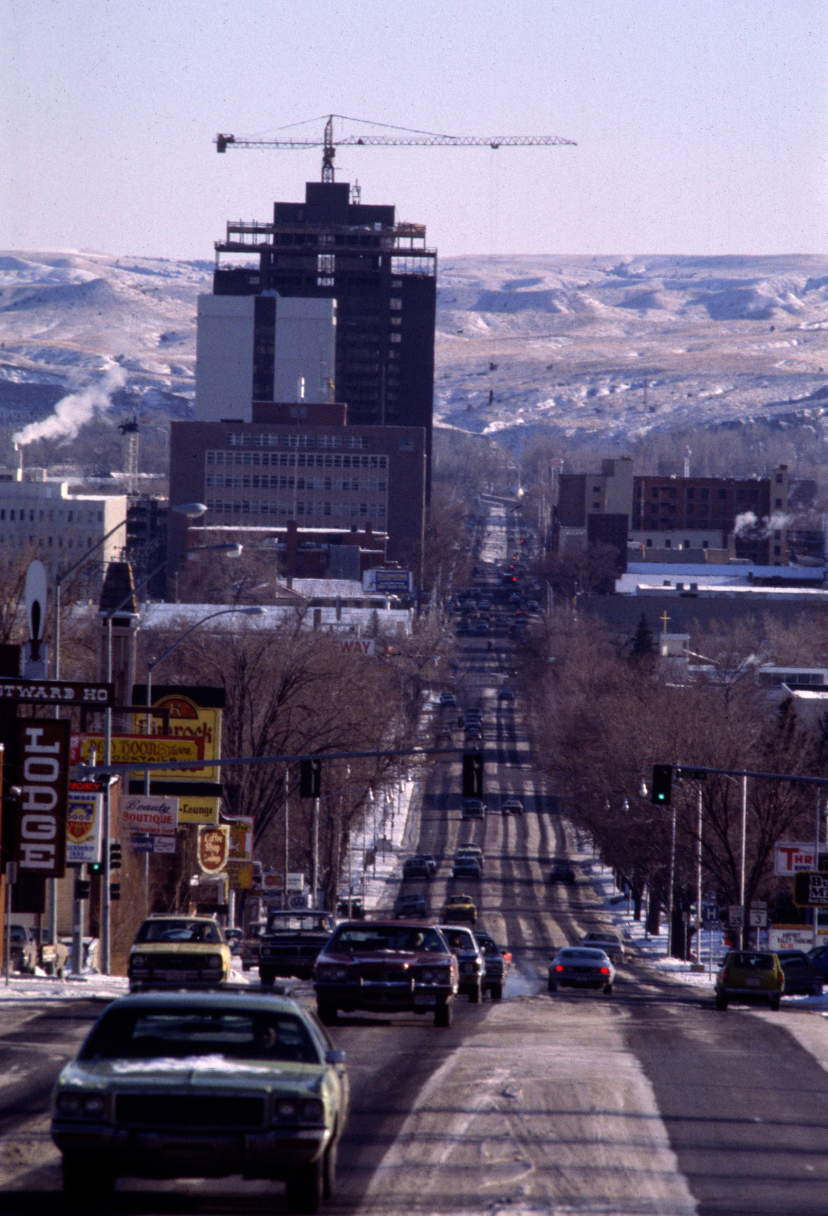27th Street looking south, 1980